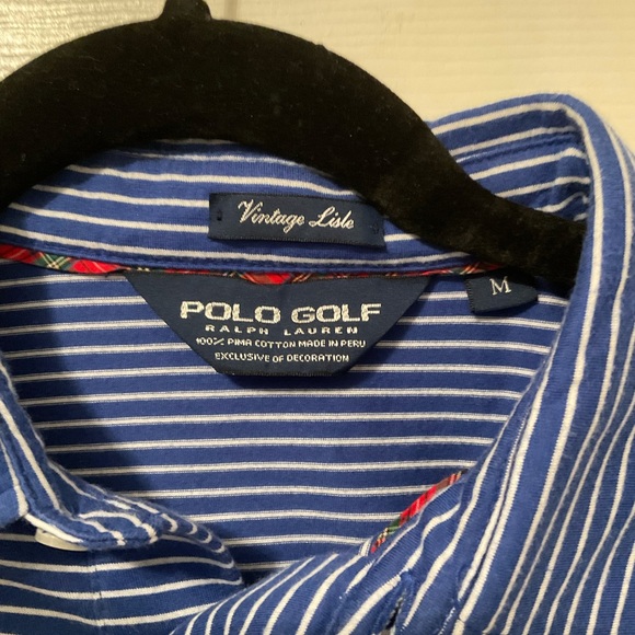 Ralph Lauren Short Sleeve Blue Polo Men Size M - Picture 3 of 3